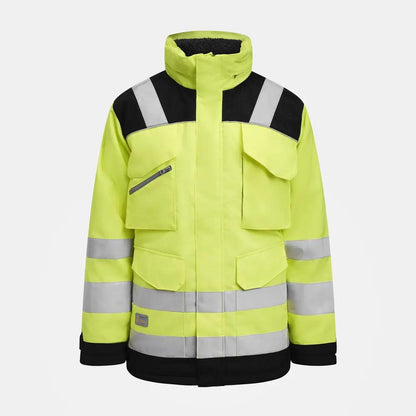 1236 Winter Parka Star Hi-Vis Jobman