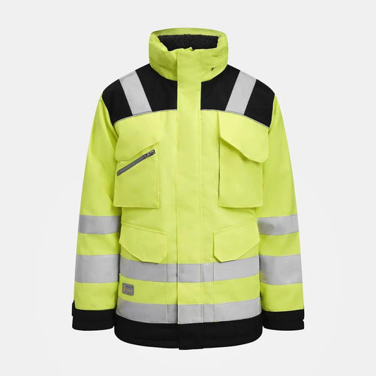 1236 Winter Parka Star Hi-Vis Jobman