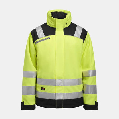 1347 Winter Jacket Star Hi-Vis Jobman