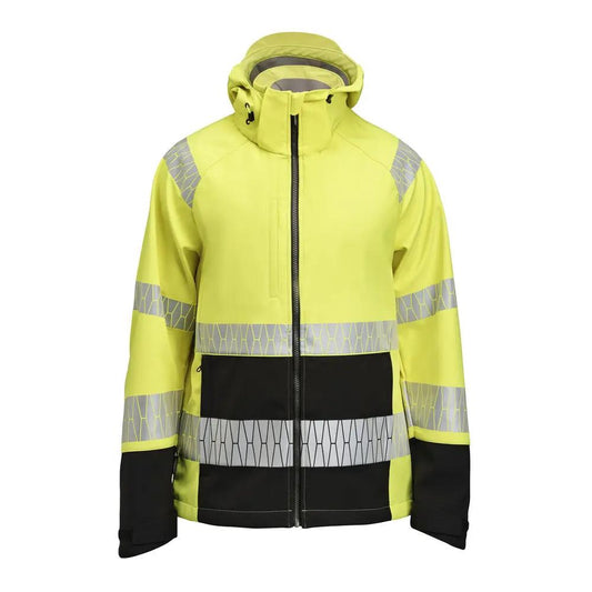 1376 Softshell Jacket Hi-Vis Jobman