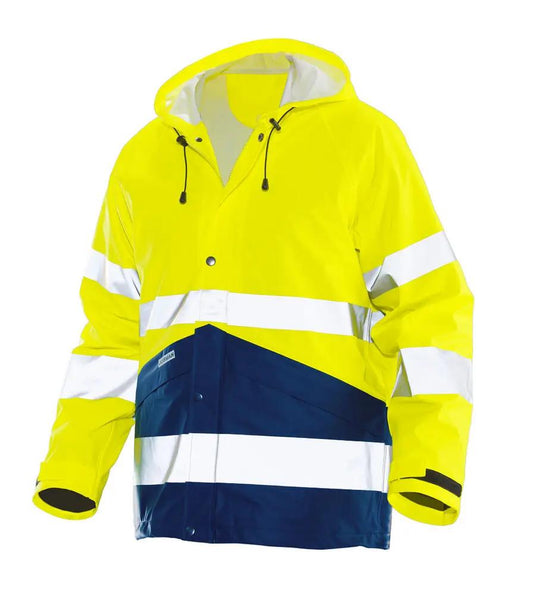 1566 Raincoat Hi-Vis Jobman