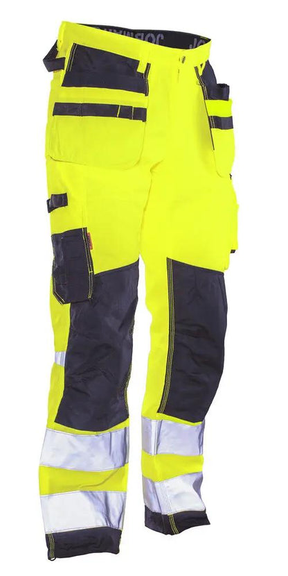 2222 Craftsman Trousers Star Hi-Vis Jobman