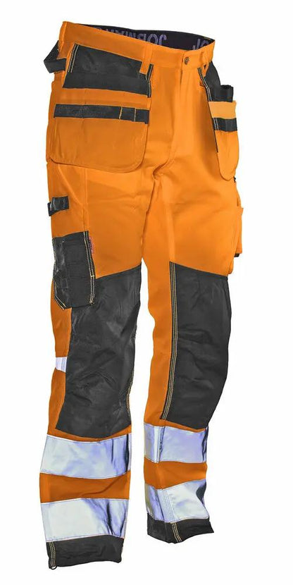 2222 Craftsman Trousers Star Hi-Vis Jobman