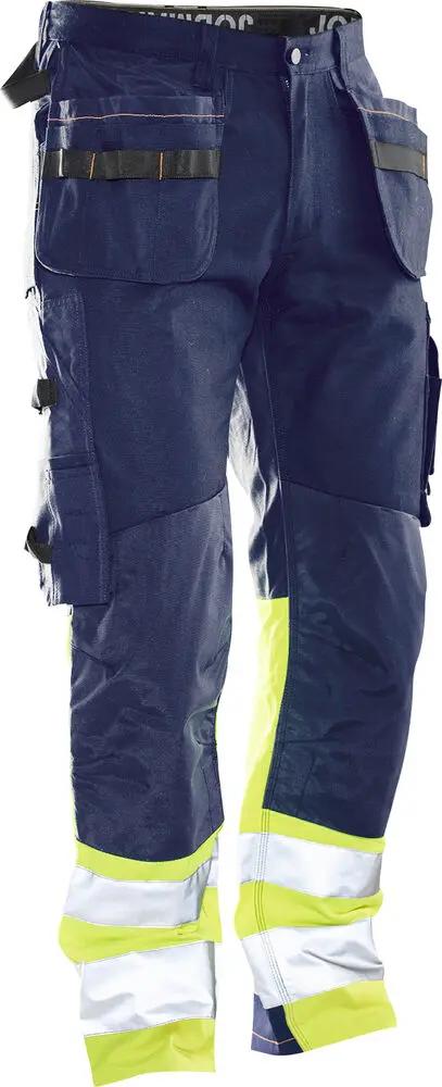 2297 Craftsman Trousers Cotton Hi-Vis Jobman