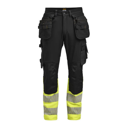 2372 Women's Craftsman Trousers Stretch Hi-Vis Jobman