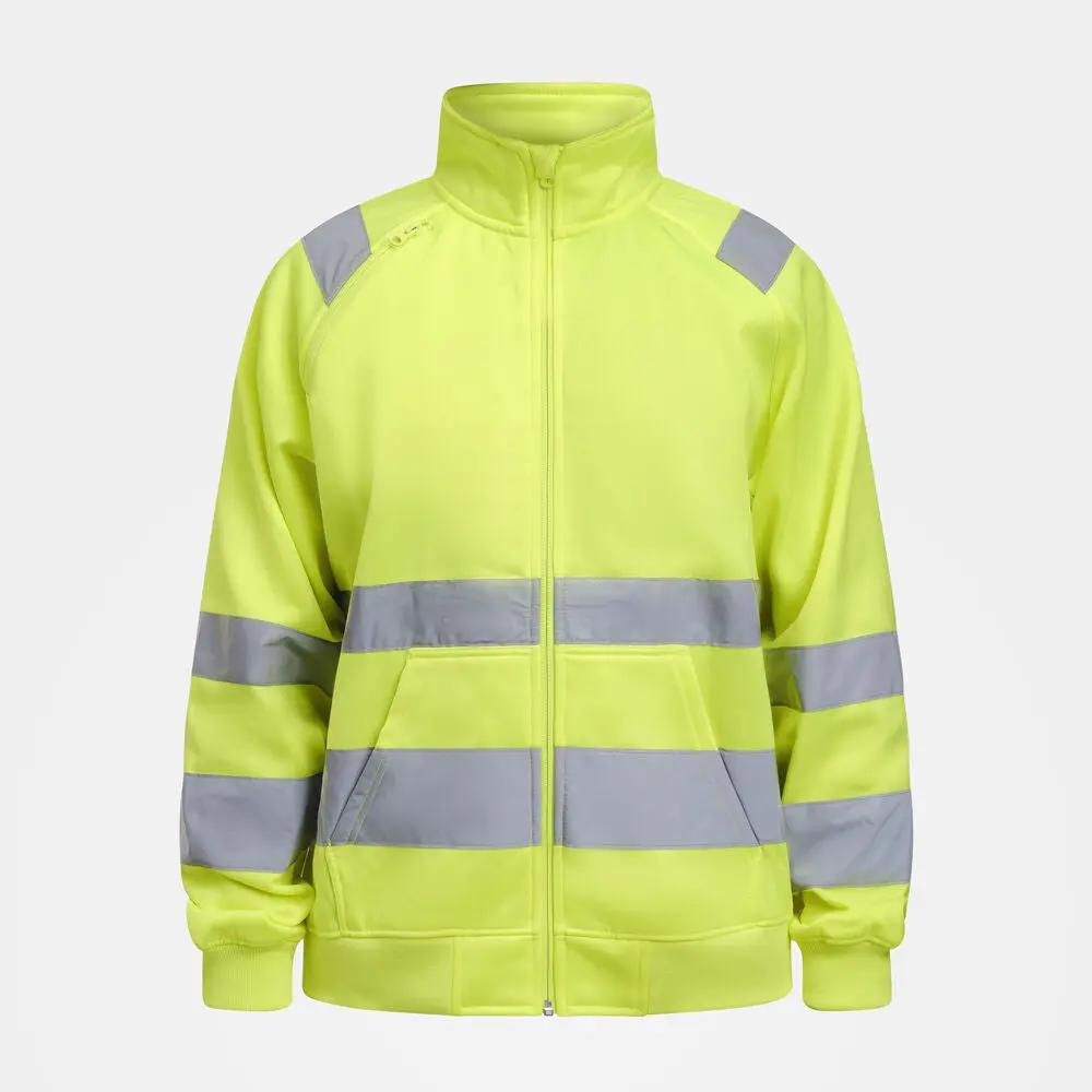 5172 Sweatshirt Jacket Hi-Vis Jobman