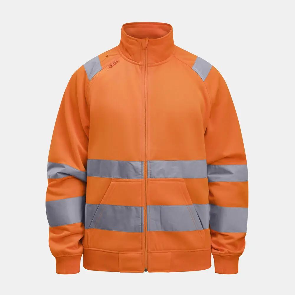 5172 Sweatshirt Jacket Hi-Vis Jobman