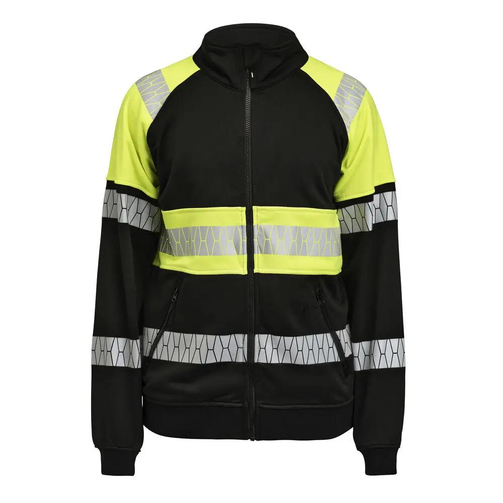 5225 Sweatshirt Full-Zip Hi-Vis Jobman
