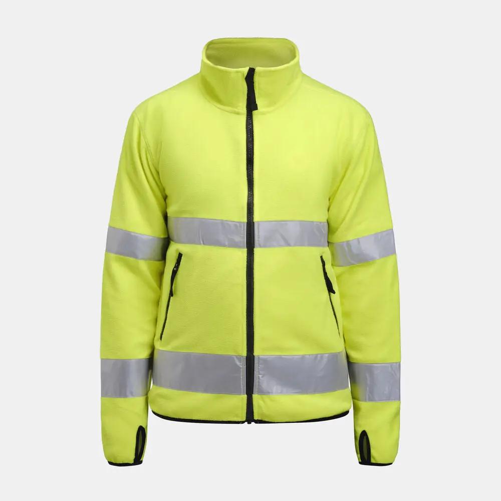 5502 Fleece Jacket Hi-Vis Jobman