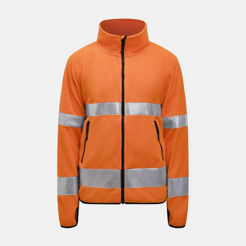 5502 Fleece Jacket Hi-Vis Jobman