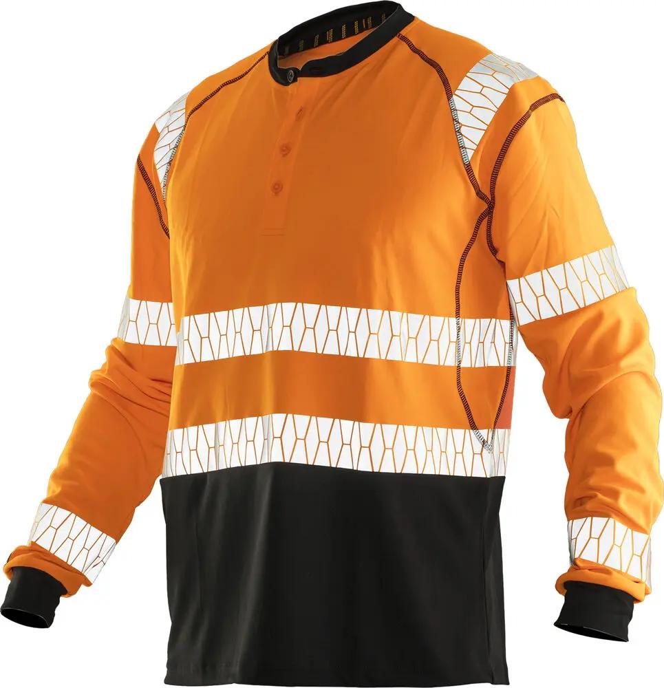 5598 Long sleeve T-shirt UV-Pro Hi-Vis Jobman