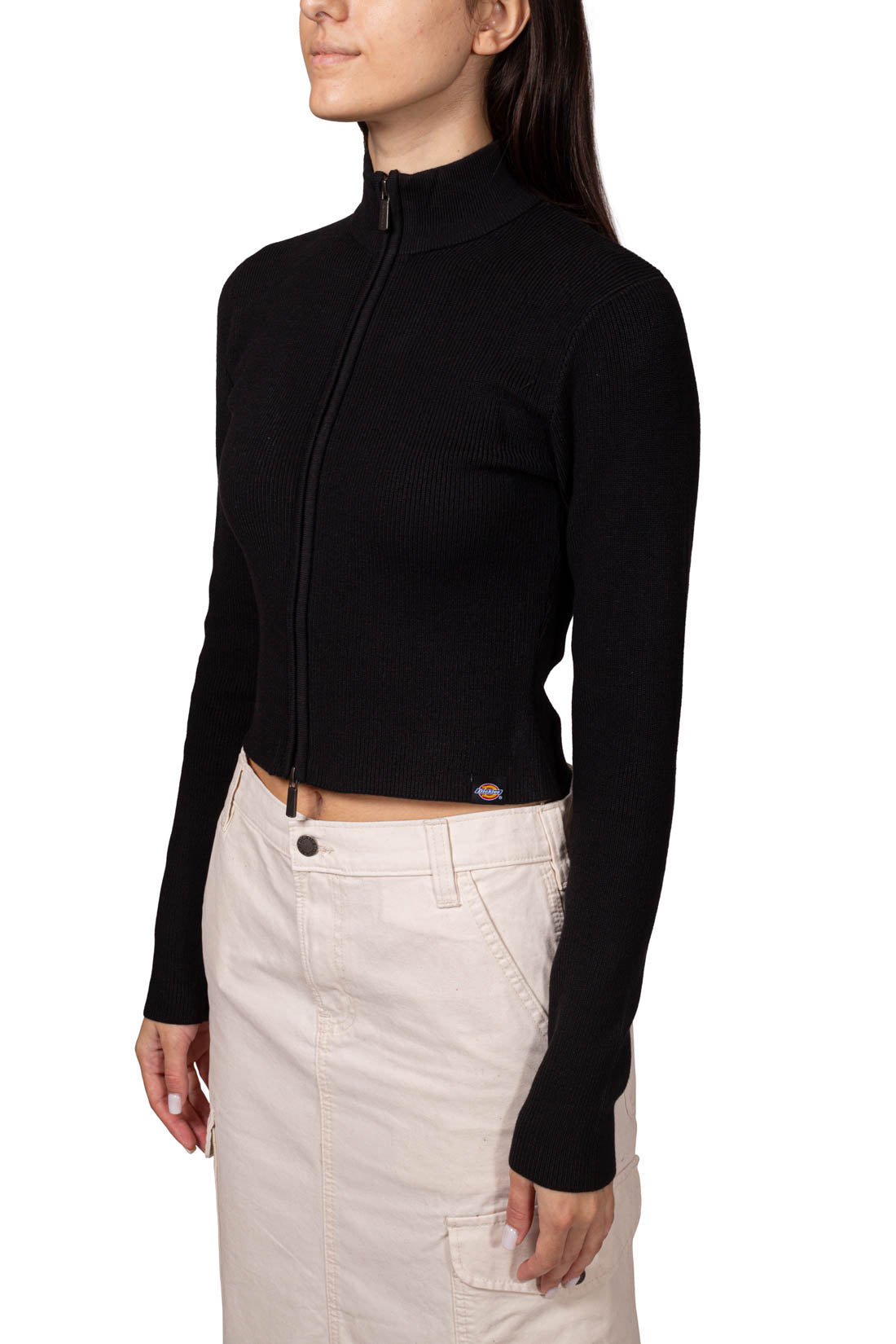 DICKIES - Pullover corto donna East Helena con zip-5