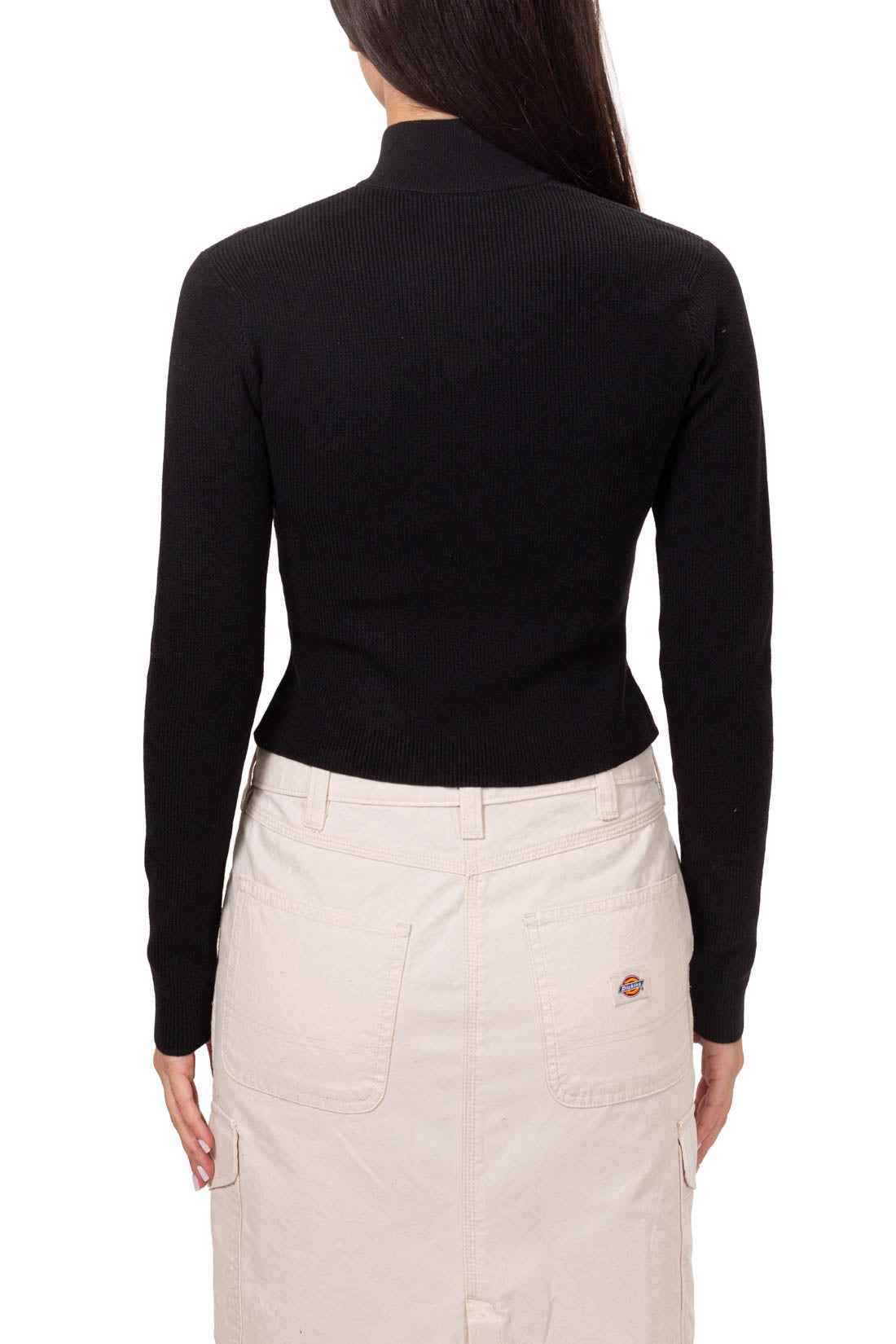 DICKIES - Pullover corto donna East Helena con zip