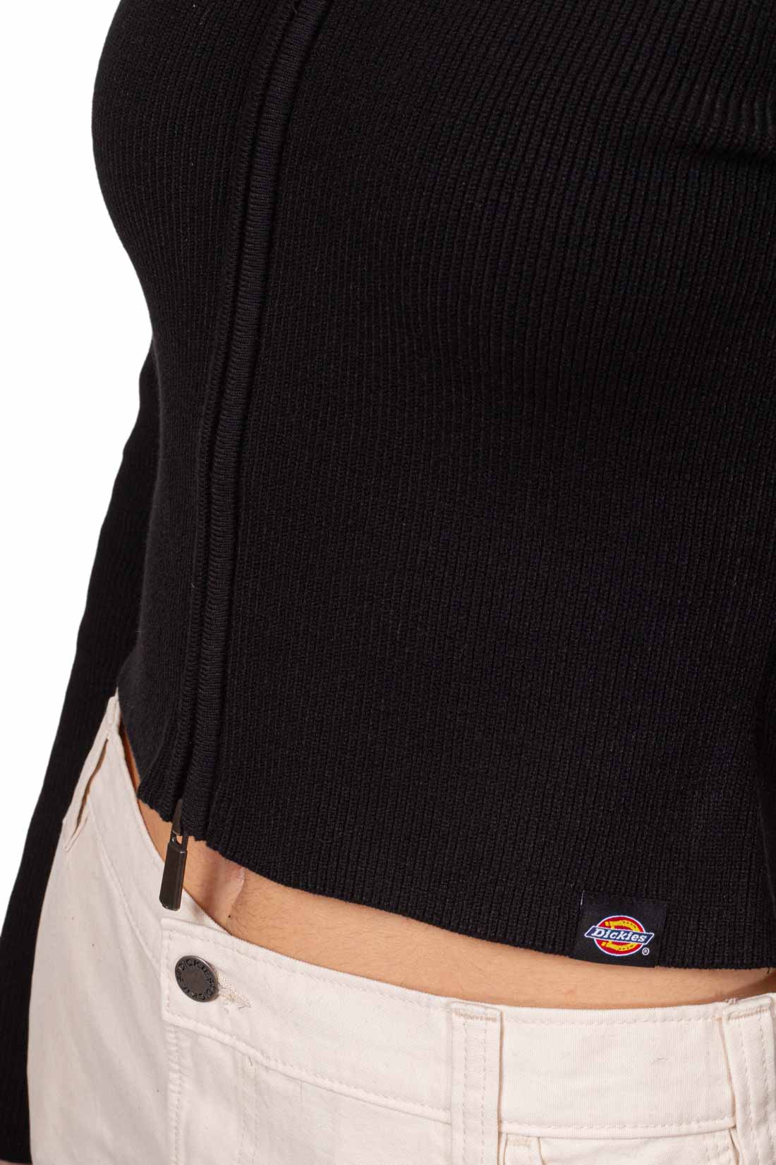 DICKIES - Pullover corto donna East Helena con zip-8