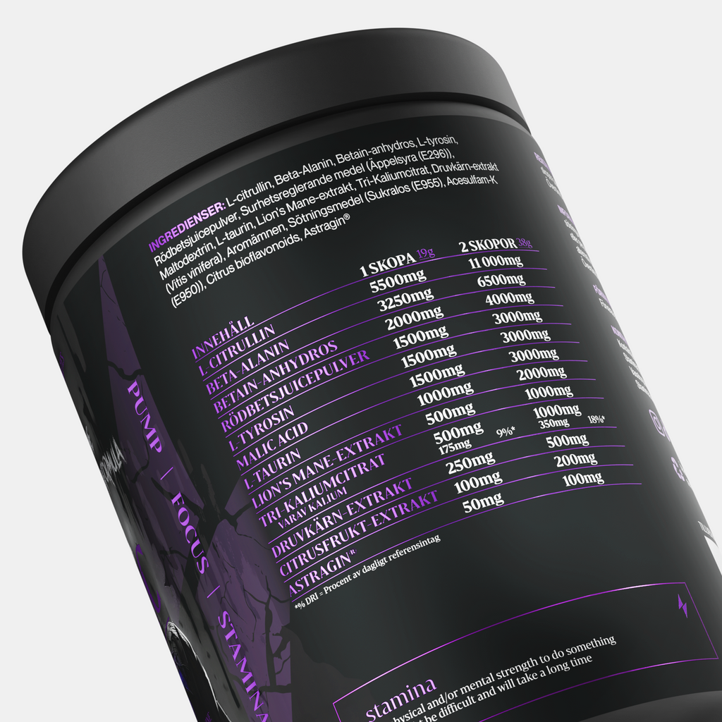 DEMONIC STIM-FREE PWO