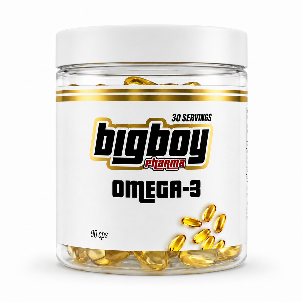 BigBoy Pharma Omega-3 Fiskolja 90 kapslar