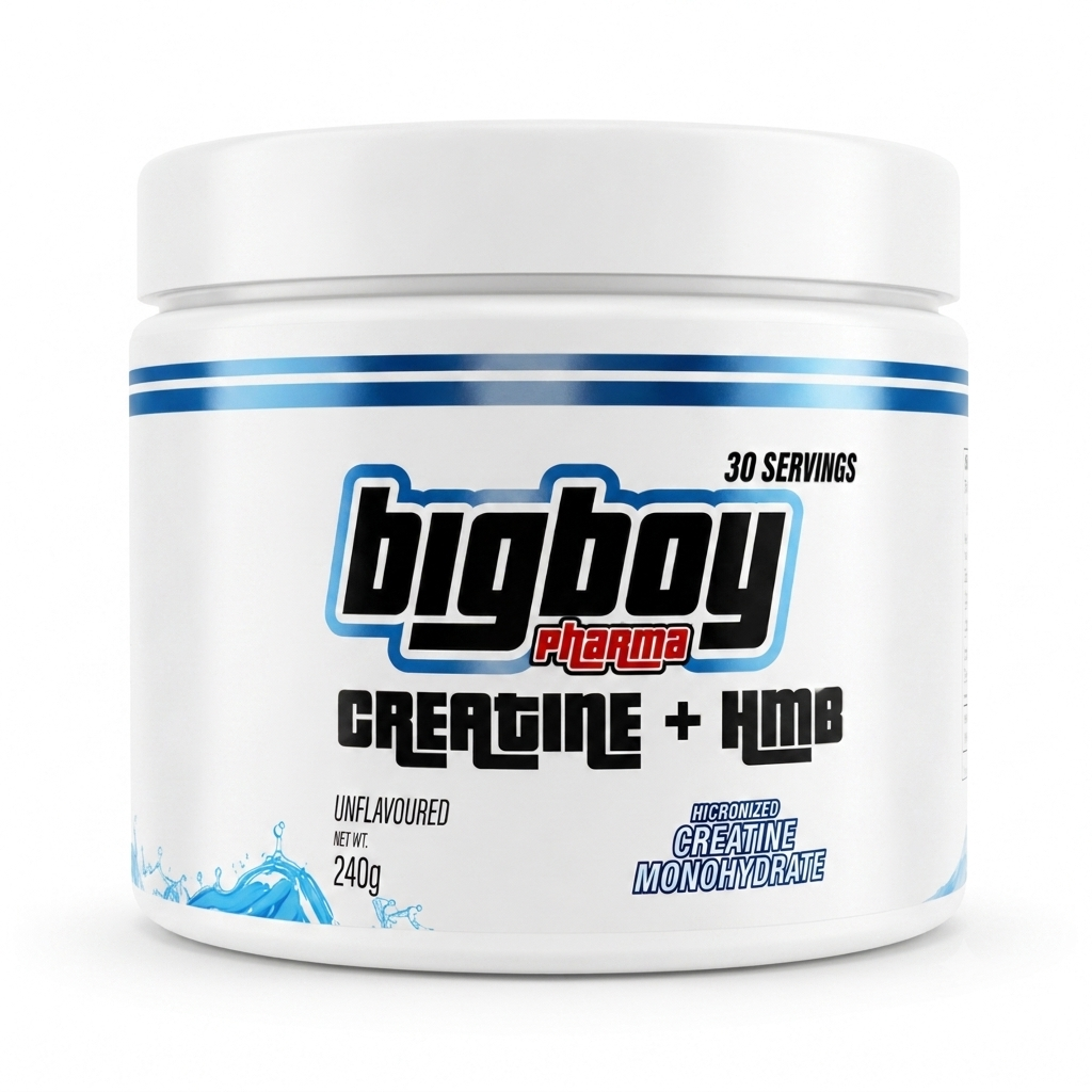 BigBoy Pharma Creatine + HMB – Kreatinmonohydrat 240 g