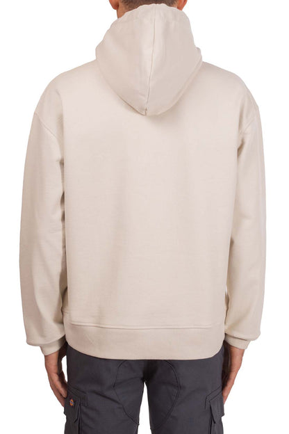 CALVIN KLEIN JEANS - Men's relaxed hoodie with logo patch  - Size-6