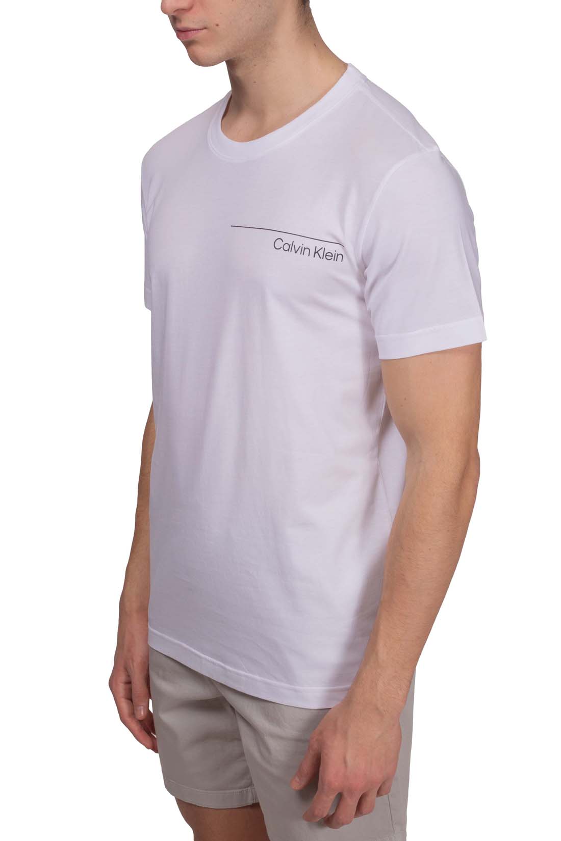 CALVIN KLEIN - T-shirt uomo con logo-11
