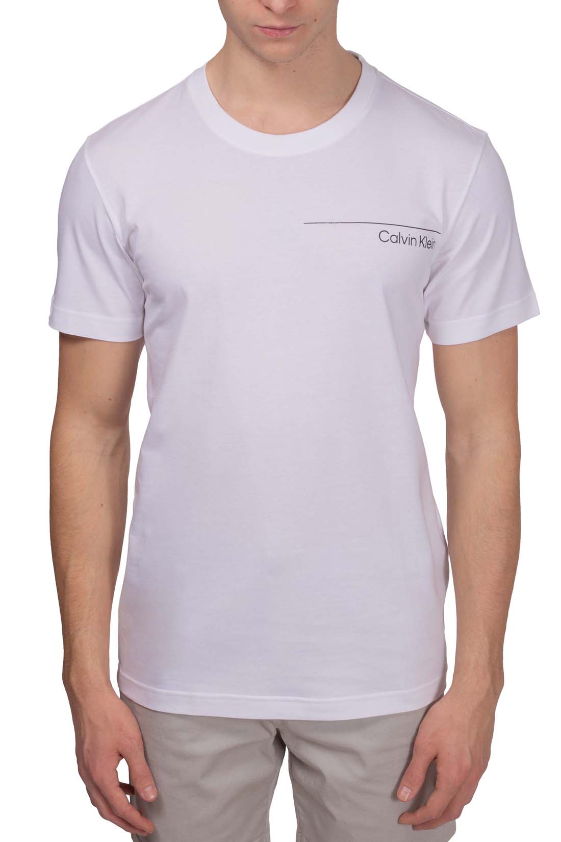 CALVIN KLEIN - T-shirt uomo con logo-9