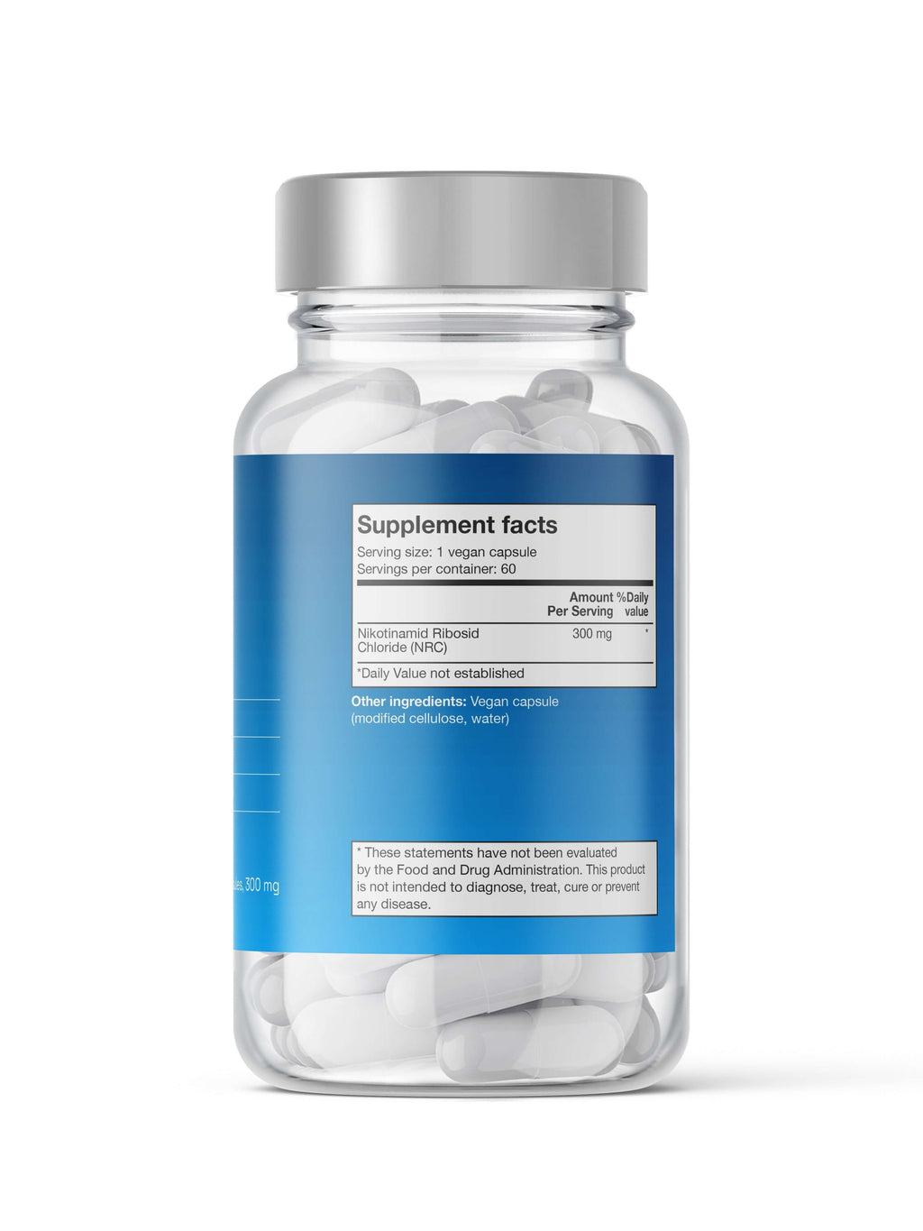NAD+ Kapslar med 300 mg Nikotinamidribosid (60 st) Noop