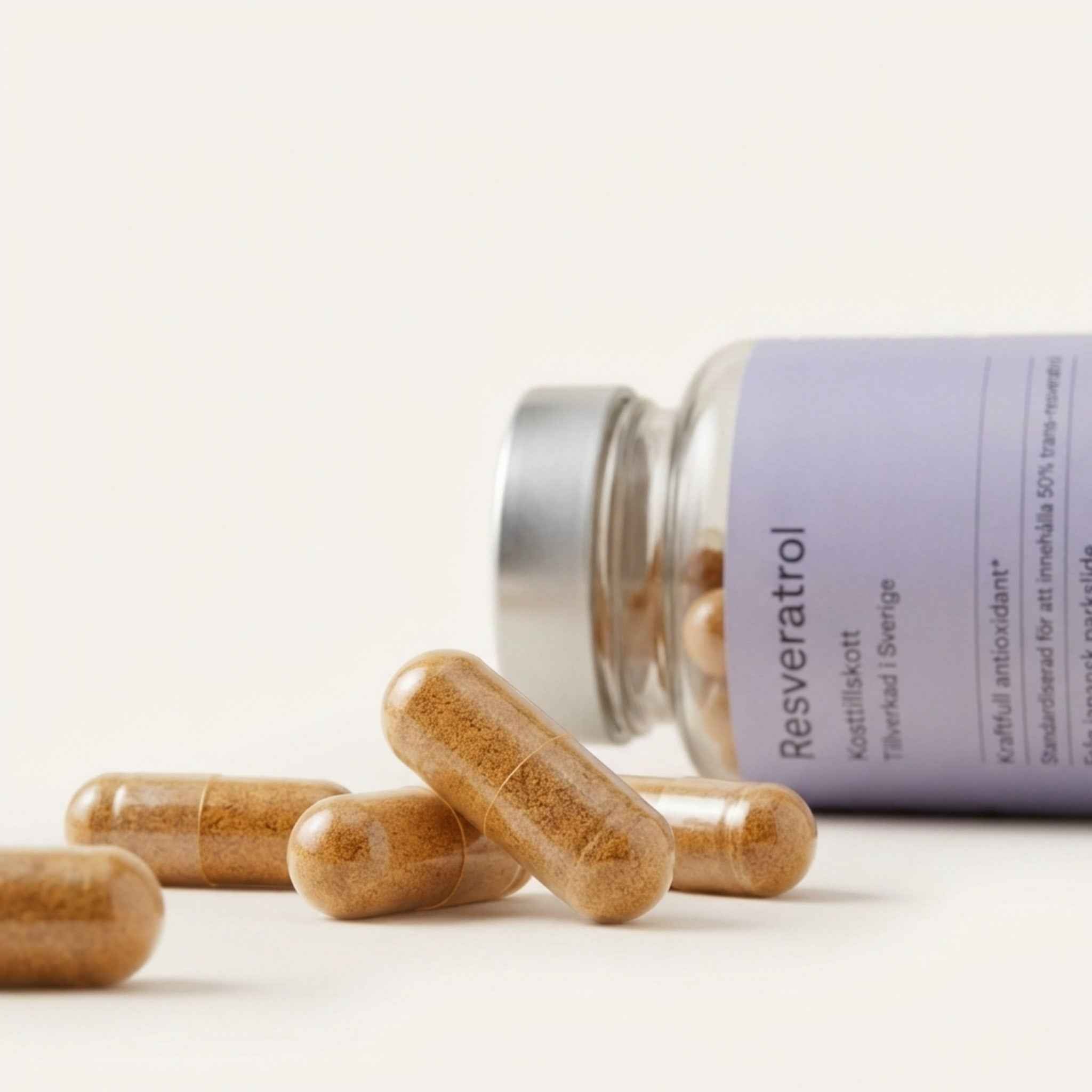 Resveratrol 500 mg 60 kapslar Noop
