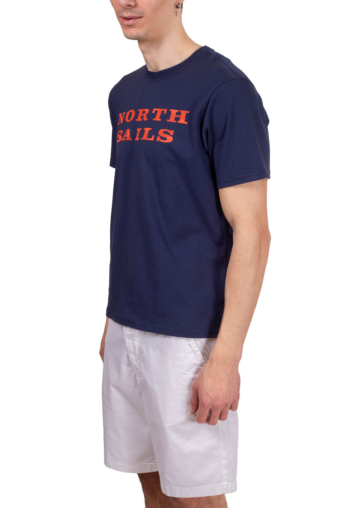 NORTH SAILS - Men's T-shirt with graphic logo  - Size 3XL-3