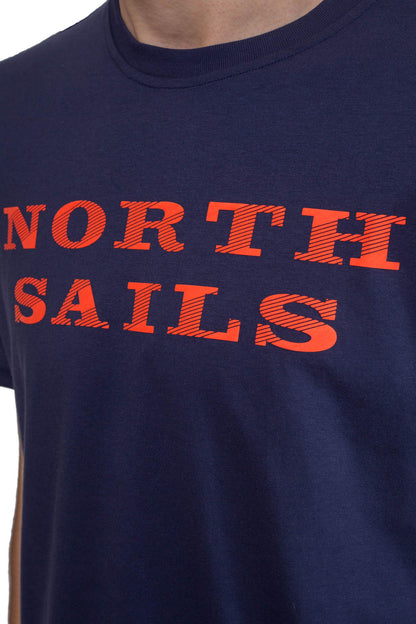 NORTH SAILS - Men's T-shirt with graphic logo  - Size 3XL-0