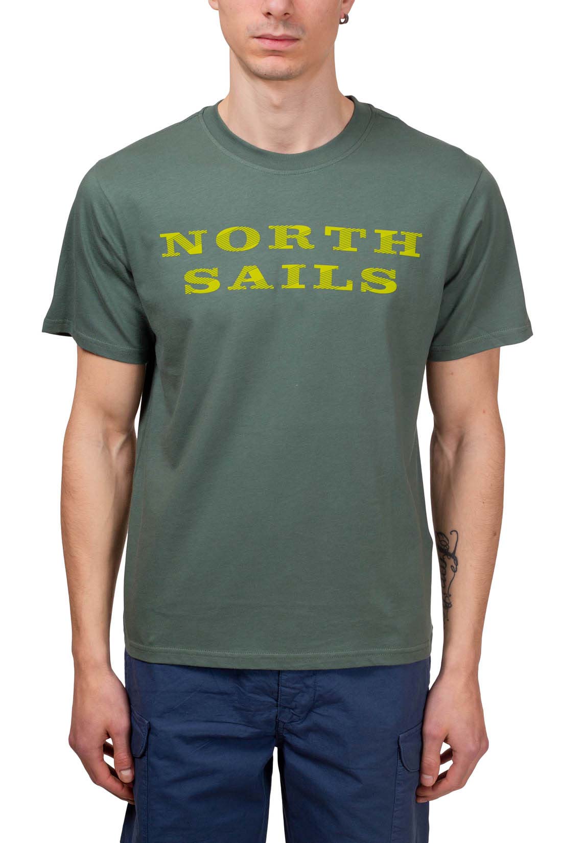 NORTH SAILS - Men's T-shirt with graphic logo  - Size 3XL-37