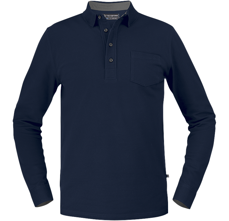 Stretch Pique L/S Texstar