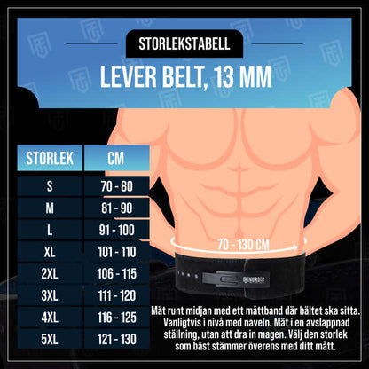 Lever Belt, 13 mm