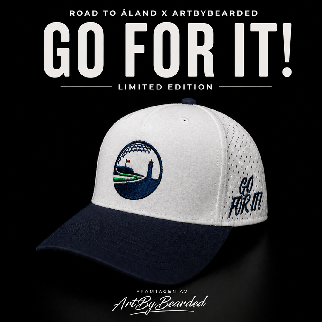 Road To Åland x ArtByBearded officiella tourkepsen