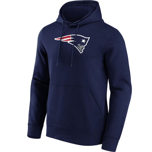 Training Sweatshirt for Adults New Era CHST PRNT TM LOG HOODY Blue (3XL)-0