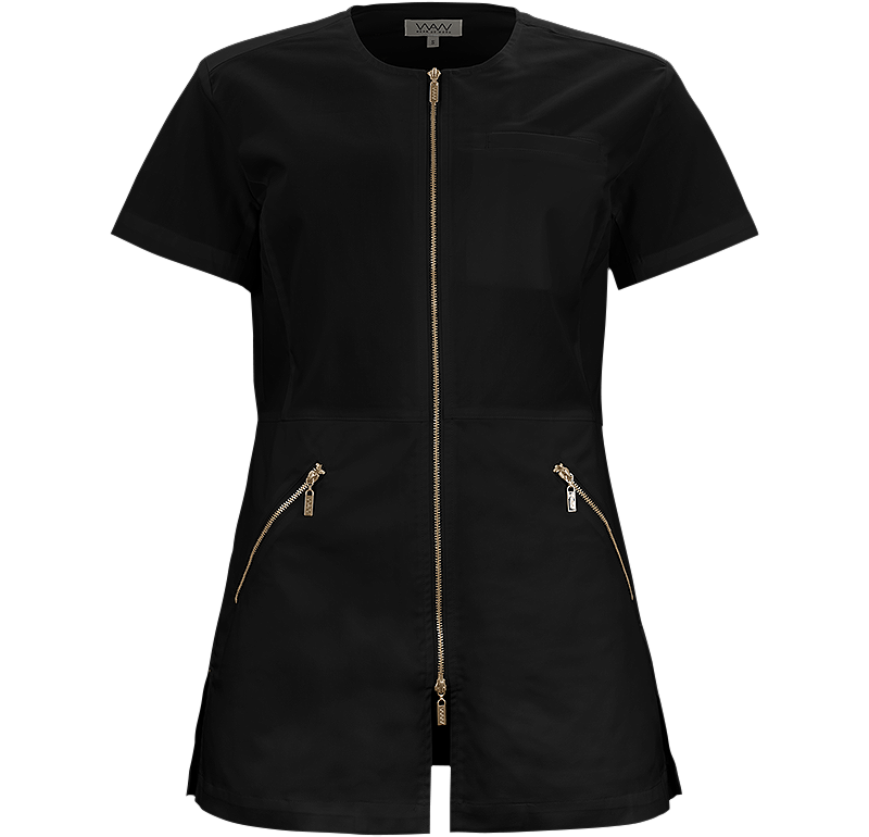 Leah Zip Top SS Texstar