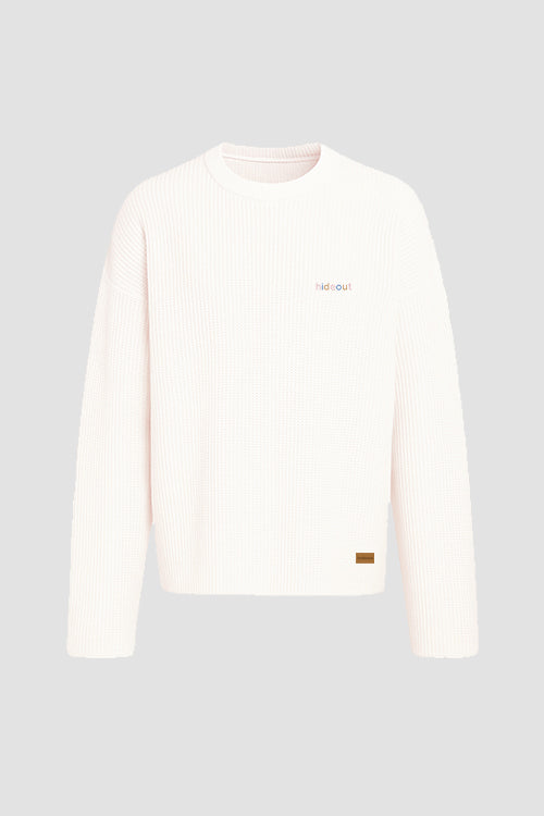 Waffle Knit Long Sleeve-0