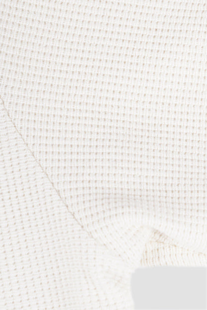 Waffle Knit Long Sleeve-2