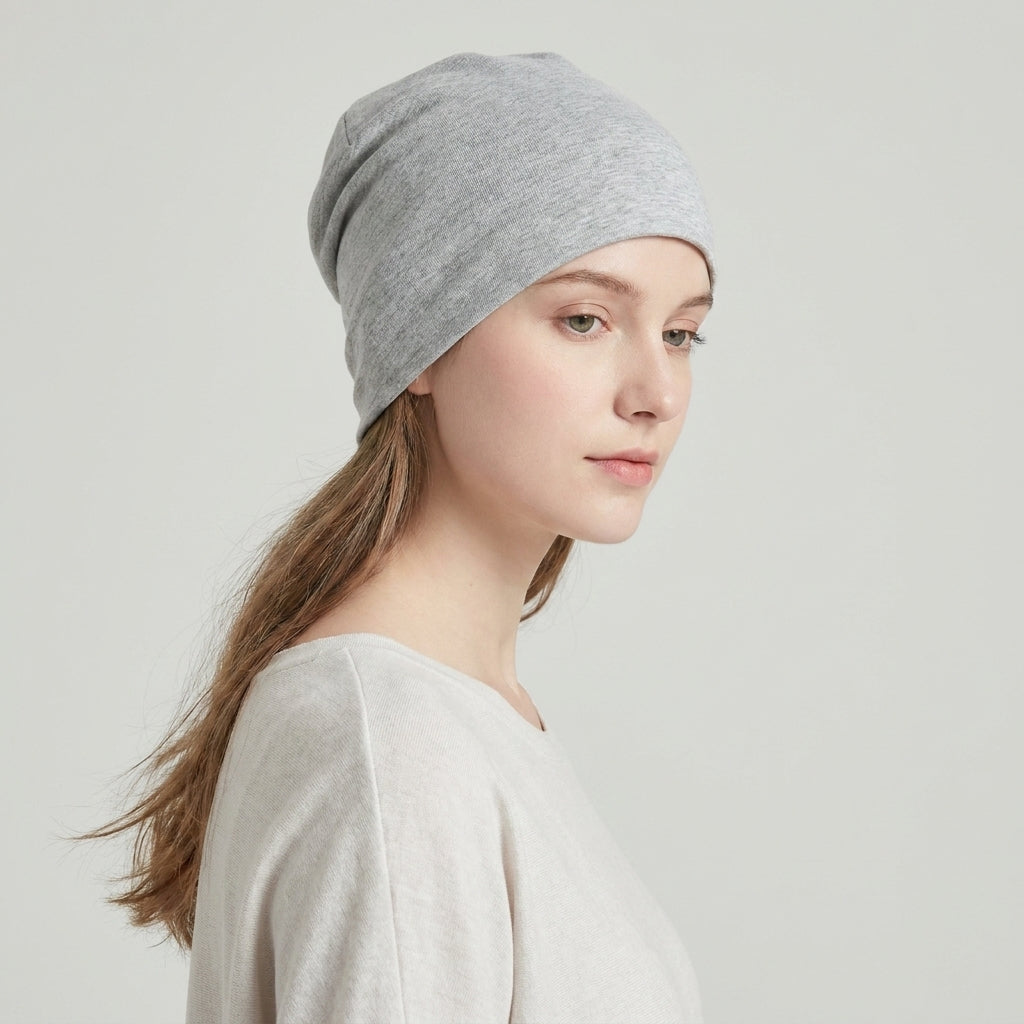 Mjuk Unisex Beanie Mössa i Bomull – Bekväm Vardagsmössa med Stretchig Passform ArtbyBearded