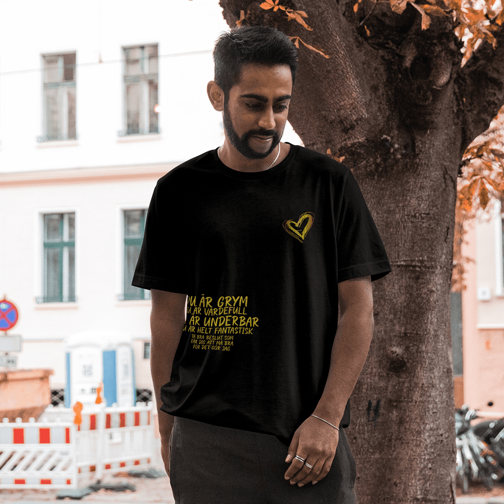 Andreas Diego - Official T-shirt - Limited Edition 2026 – profilkläder och arbetskläder med tryck | ArtbyBearded