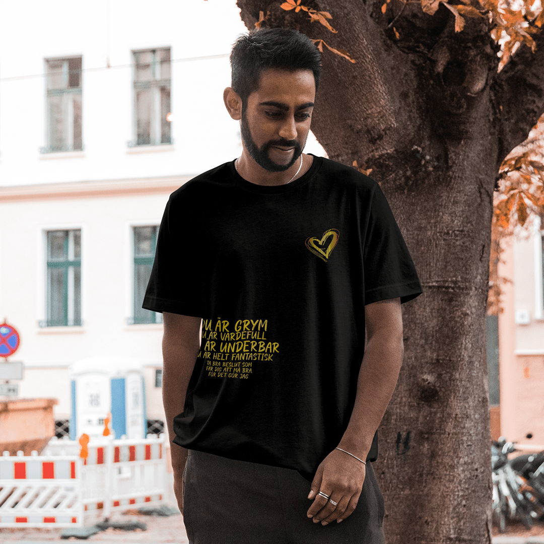 Andreas Diego - Official T-shirt - Limited Edition 2026 – profilkläder och arbetskläder med tryck | ArtbyBearded