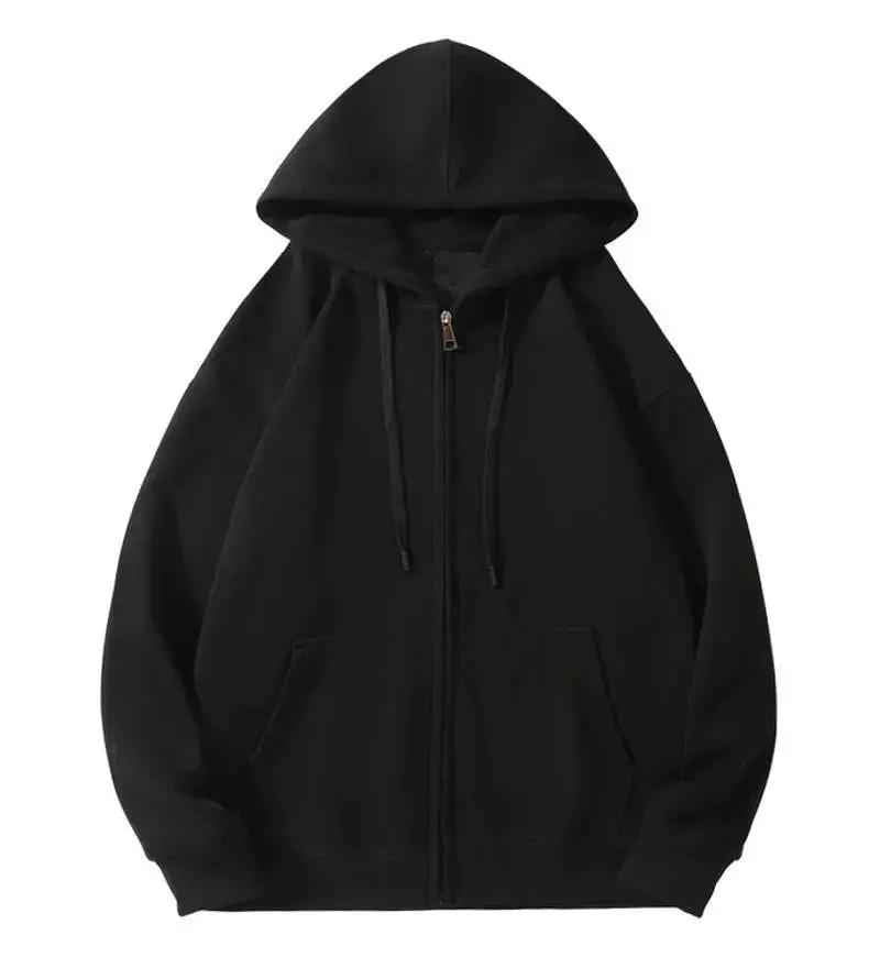 Essential Zip Hoodie i Heavyweight 100% Bomull
