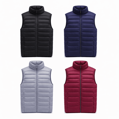 ArtbyBearded Essential Puffer Vest – profilkläder och arbetskläder med tryck | ArtbyBearded
