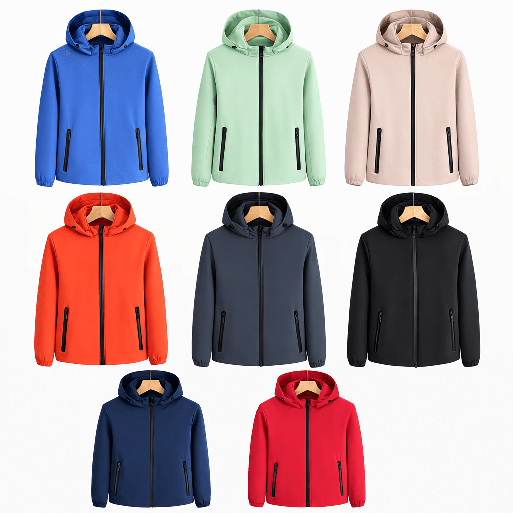 ArtbyBearded Essential Wind Jacket – profilkläder och arbetskläder med tryck | ArtbyBearded