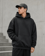 Heavyweight Hoodie 400gsm – Oversized Unisex i Bomull