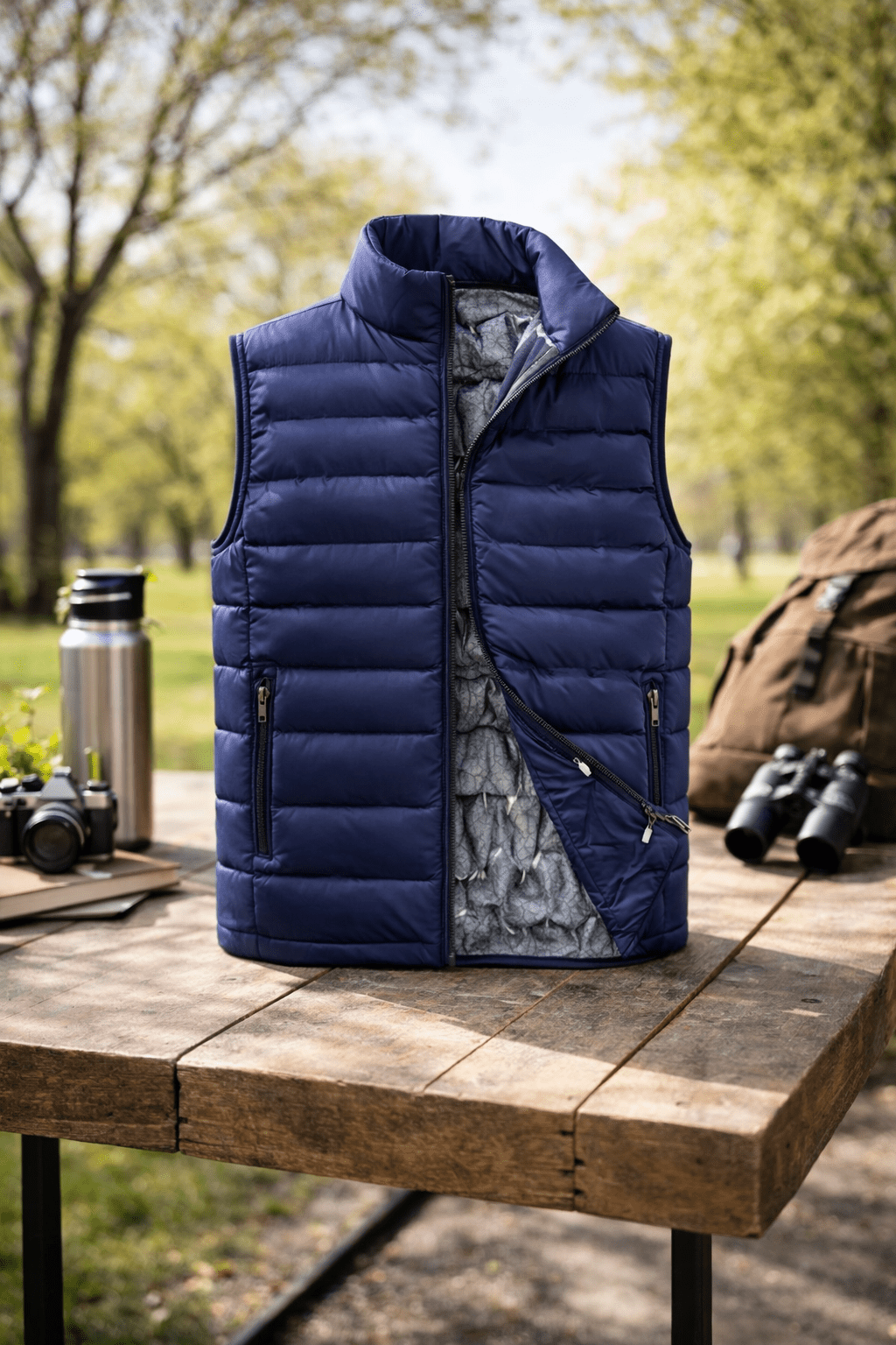 ArtbyBearded Premium Insulated Vest – profilkläder och arbetskläder med tryck | ArtbyBearded