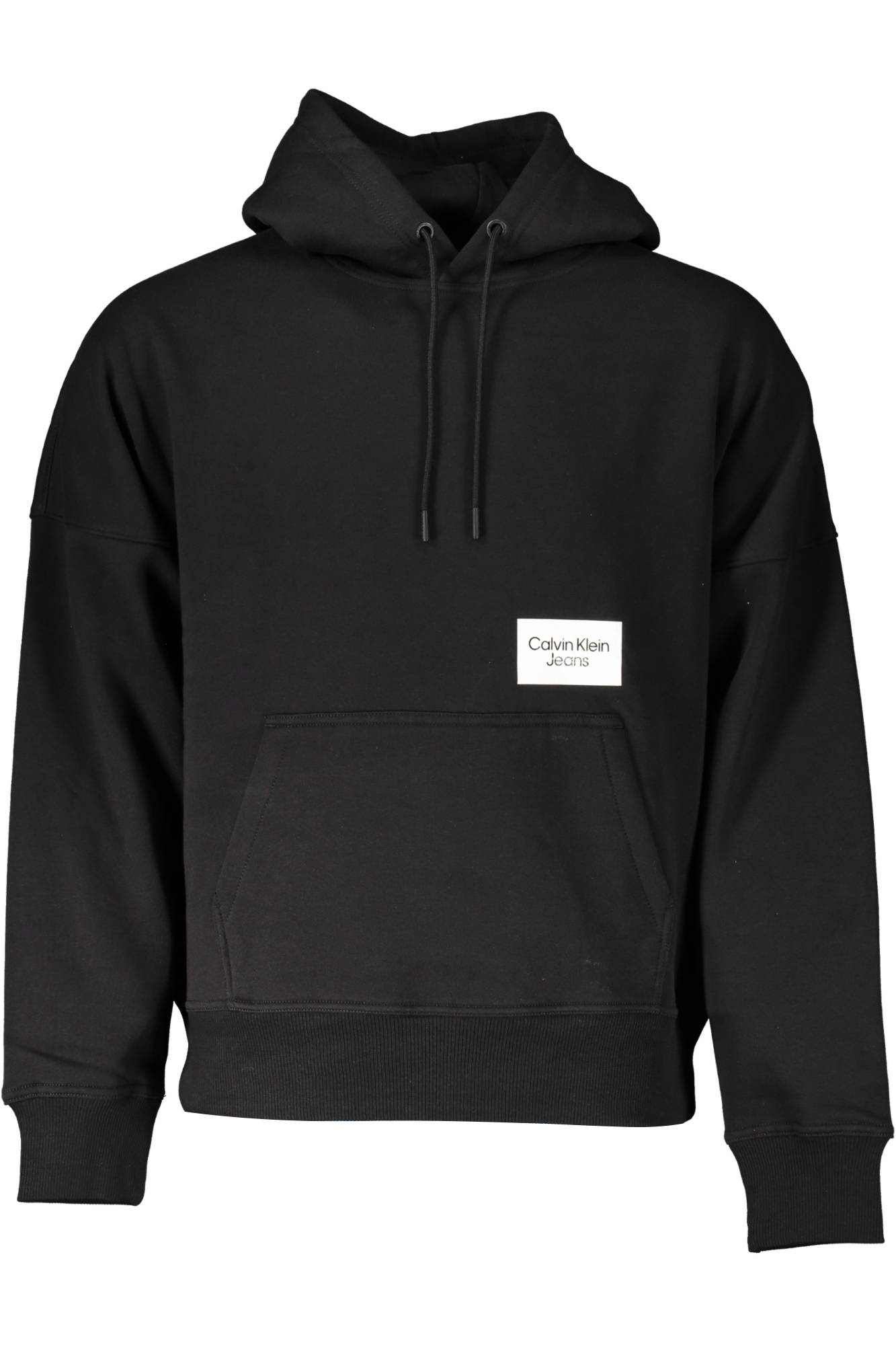 CALVIN KLEIN MEN'S BLACK ZIP-UP SWEATSHIRT-0