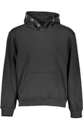 CALVIN KLEIN MEN'S BLACK ZIP-UP SWEATSHIRT