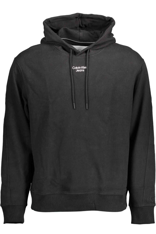 CALVIN KLEIN SWEATSHIRT WITHOUT ZIP MAN BLACK-0