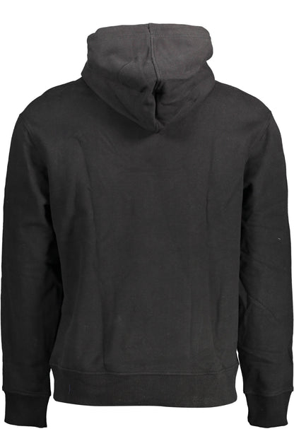 CALVIN KLEIN SWEATSHIRT WITHOUT ZIP MAN BLACK-1