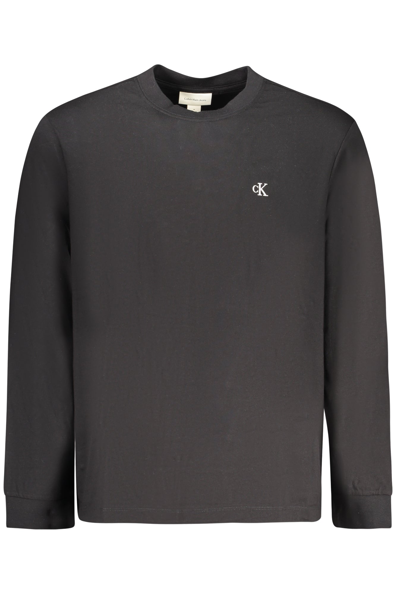 CALVIN KLEIN MEN'S LONG-SLEEVED T-SHIRT BLACK-0