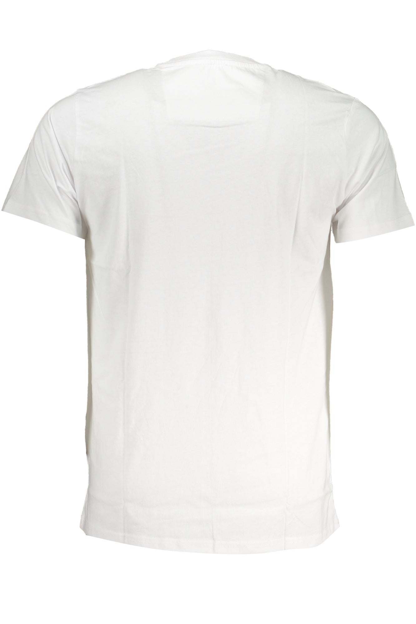 CAVALLI CLASS MEN'S SHORT SLEEVED T-SHIRT WHITE-1